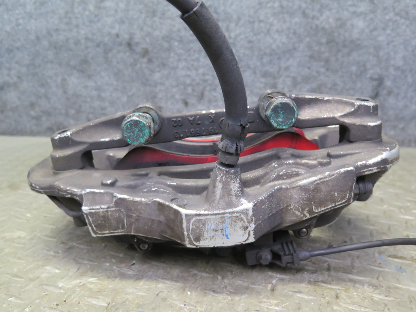 07-08 Mercedes R230 SL55 AMG Brembo Front Left Right Side Brake Caliper Set OEM