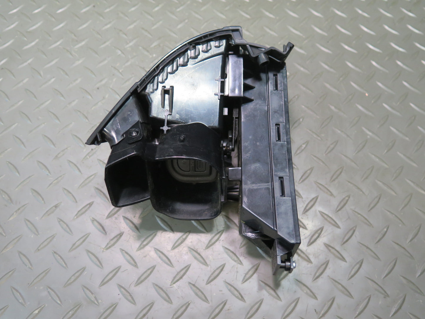 03-08 BMW E86 E85 Z4 Dash Right Air Vent Grille w CUP Holder Black 6945400 OEM