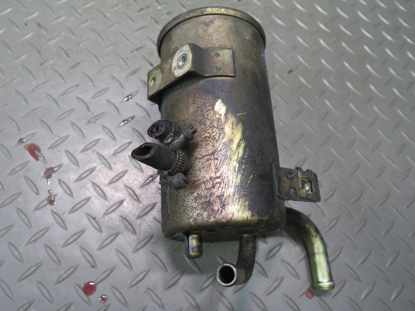 84-89 BMW E24 633CSI Power Steering Fluid Reservoir Bottle Tank OEM