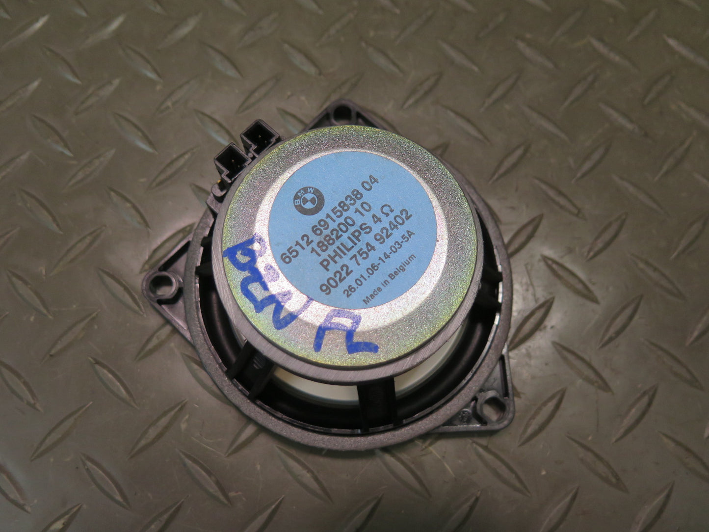 03-08 BMW E86 E85 Z4 Set of 2 Front Left & Right TOP Hi-fi MID Range Speaker OEM