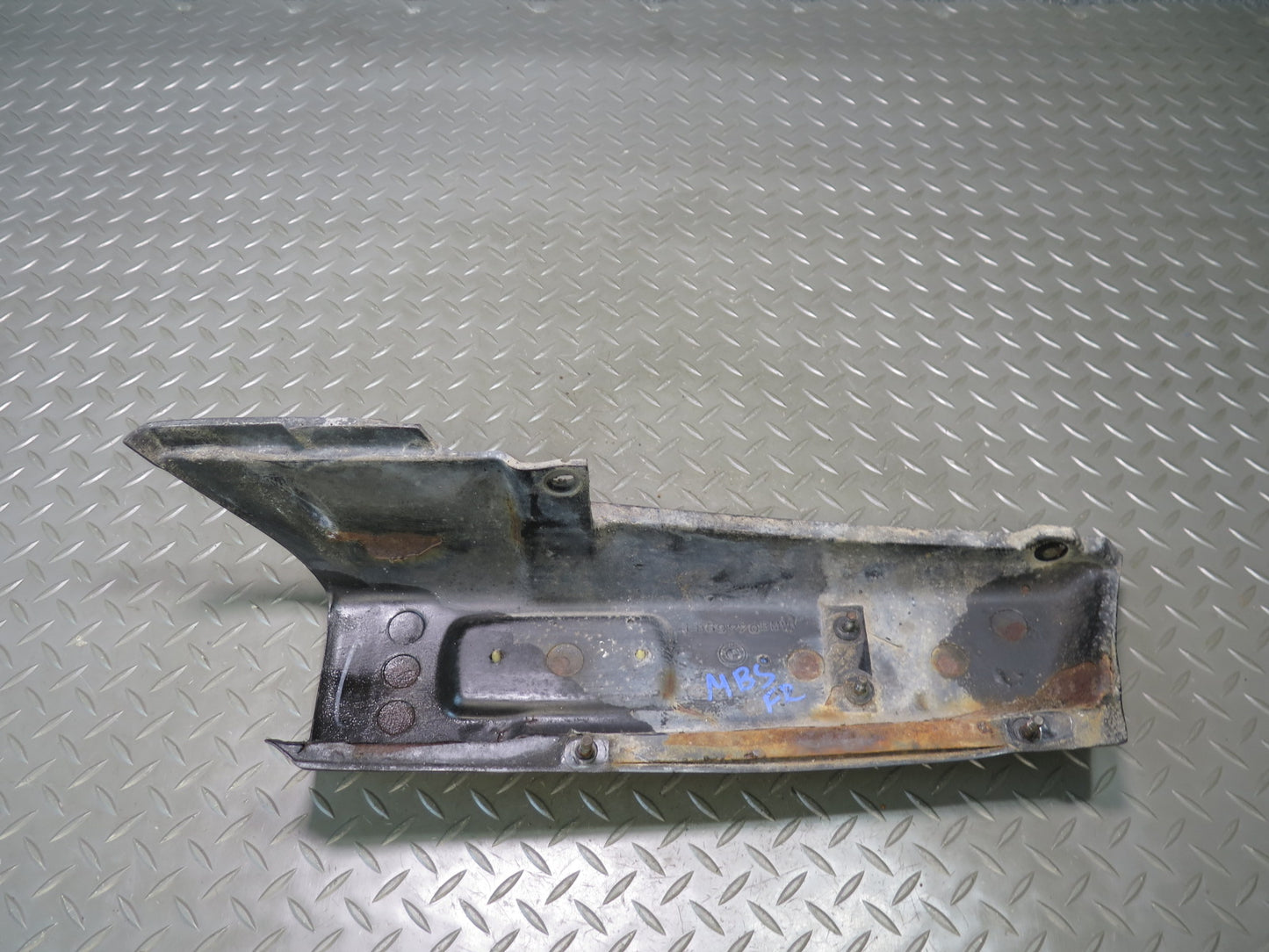 78-87 BMW E24 Set of 2 Front Bumper Left & Right Side Trim Cover Panel OEM