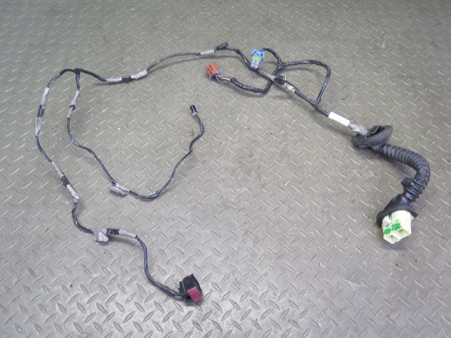2003-2007 Hummer H2 Front & Rear Left Right Side Door Wiring Wire Harness Set