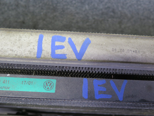 01-03 VW Eurovan T4 2.8L AXK Engine Radiator A/C Condenser Oil Cooler Set OEM