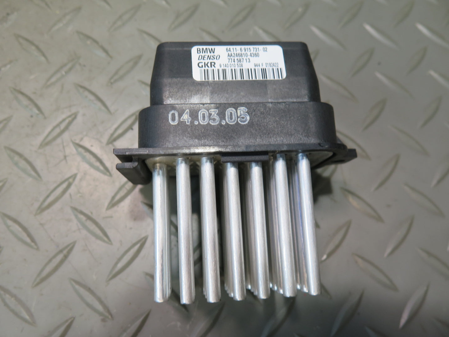 03-08 BMW E85 Z4 Set of 2 A/C Heater Blower Motor Fan Resistor 6926215 OEM