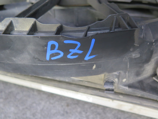 2011 BMW E89 Z4 N54 A/T DCT Engine Radiator Condenser Fan Shroud Oil Cooler Assy