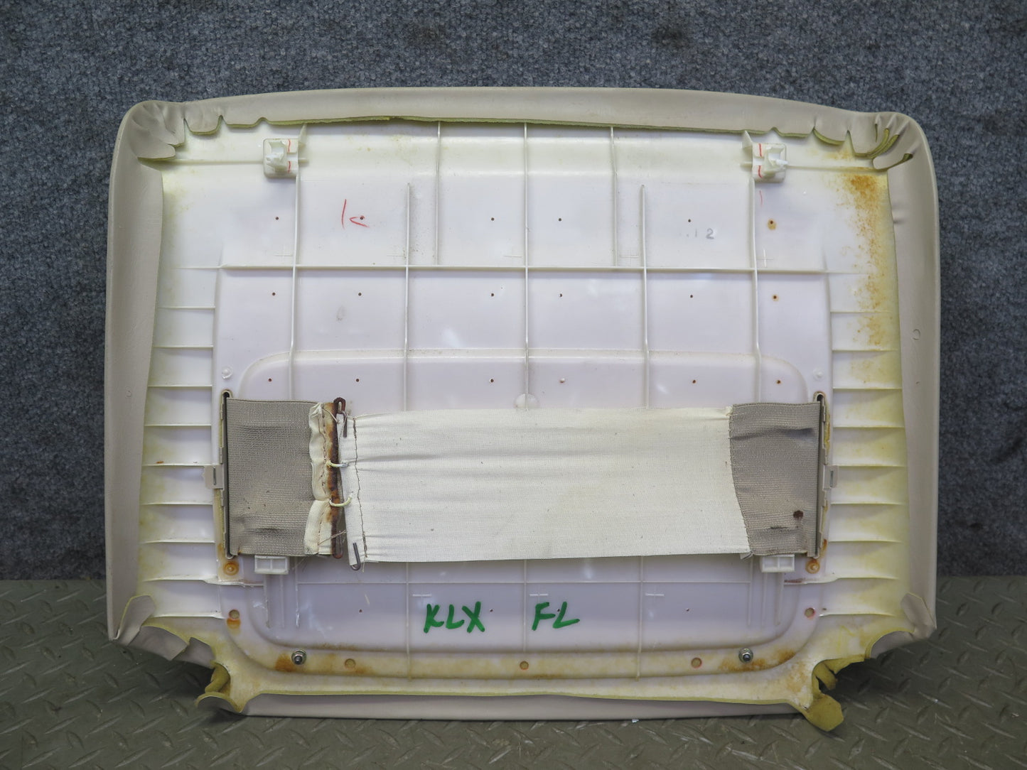 2003-2007 Lexus UZJ100L LX470 Front Left Seat Rear Back Trim Panel Ivory