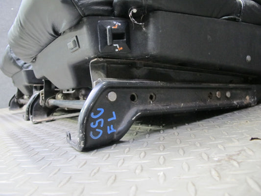 1991 Chevrolet Corvette C4 Set of 2 Left & Right Power Leather Seat Black OEM