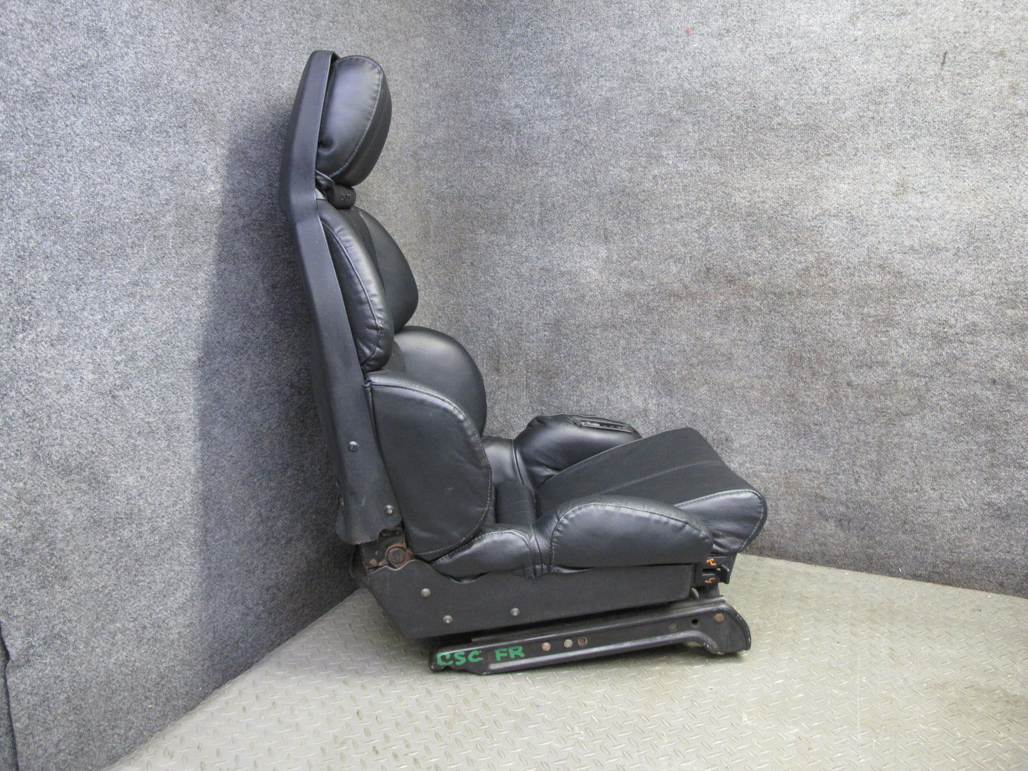 1991 Chevrolet Corvette C4 Set of 2 Left & Right Power Leather Seat Black OEM