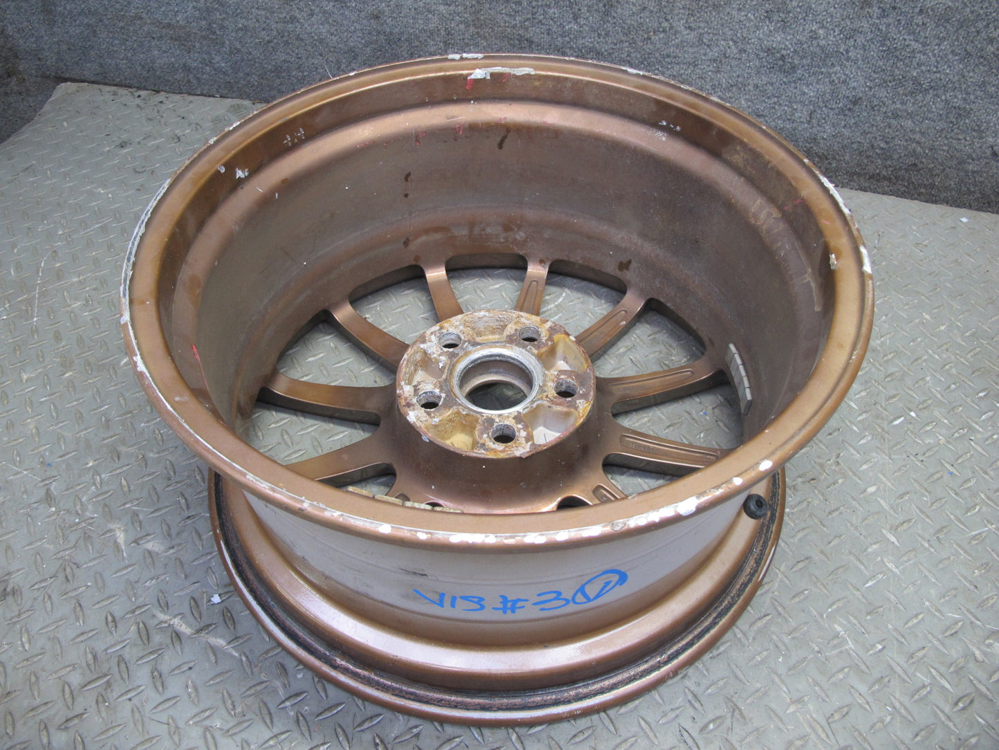 08-15 Mitsubishi Lancer Evolution Set of 4 Enkei R18" Wheel Rim 18X8.5J ET38 OEM