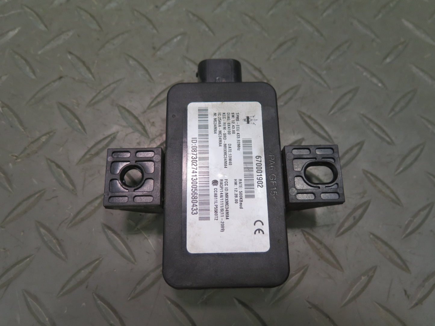 2014-2017 Maserati Ghibli M157 Tire Pressure Monitoring TPMS Control Module