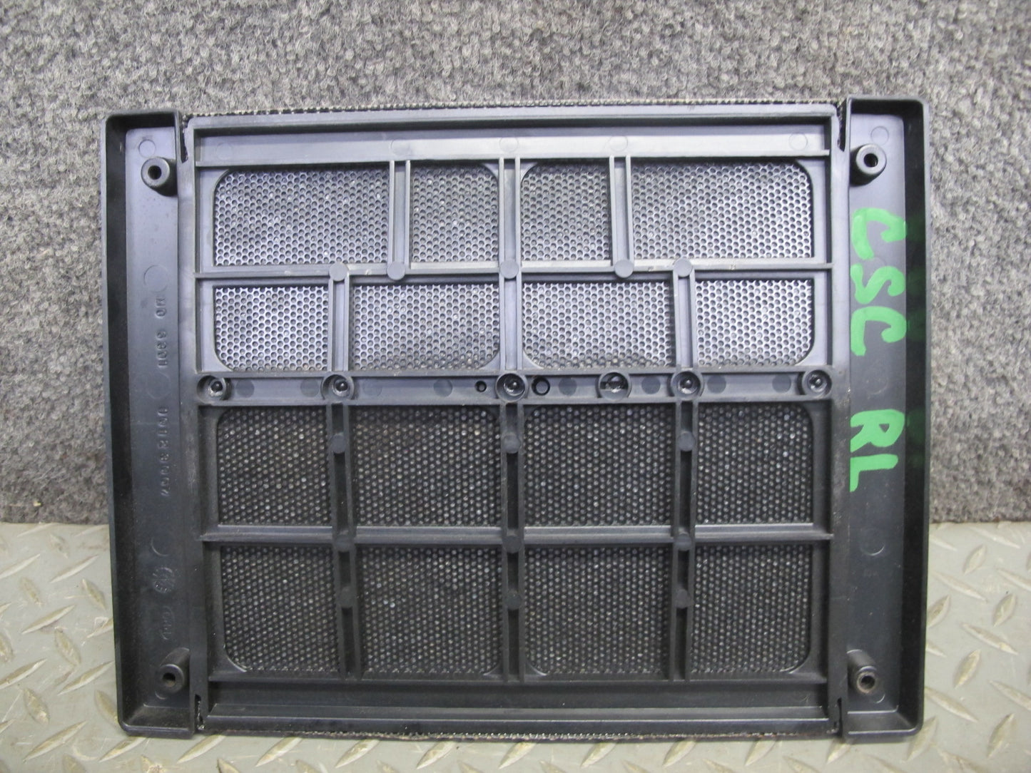 90-91 Chevrolet Corvette C4 Convert Rear Trunk Carpet w Speaker Grille Set OEM