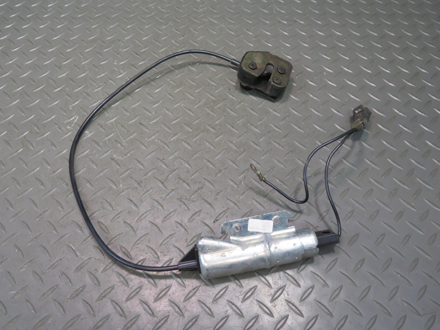 89-92 Chevrolet Corvette C4 Convertible Deck Lid Lock Actuator Cable Set OEM