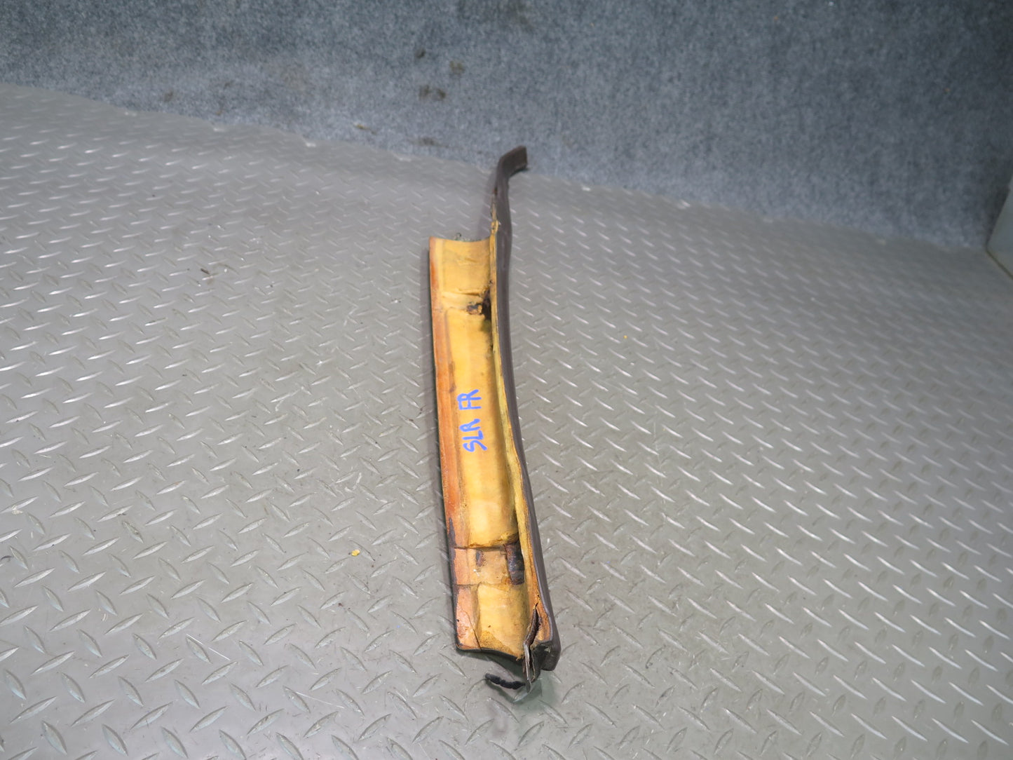 73-89 Mercedes R107 SL Convertible Set of 2 Front A Pillar Trim Cover Panel OEM