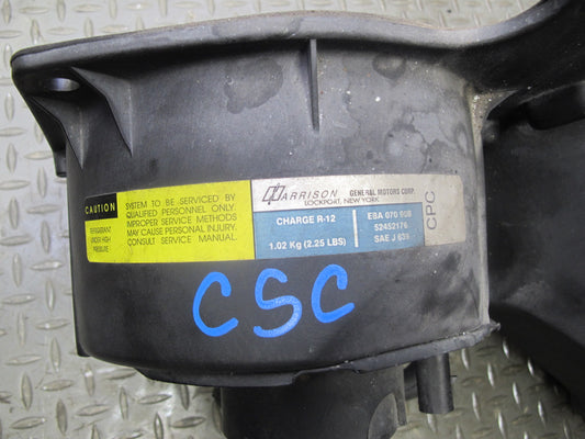 90-93 Chevrolet Corvette C4 A/C Air Conditioning Blower Motor Evaporator Box OEM