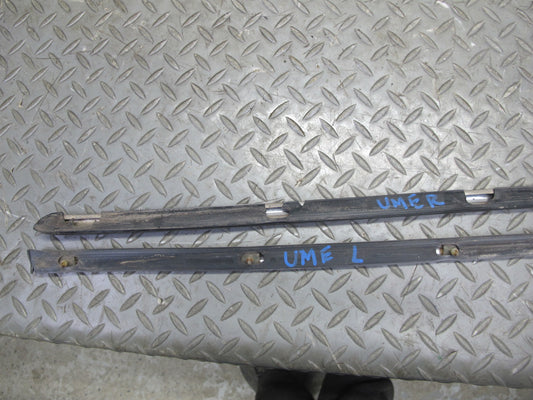 75-76 Mercedes W115 300D Set of 5 Exterior Door Fender Trunk Chrome Molding OEM
