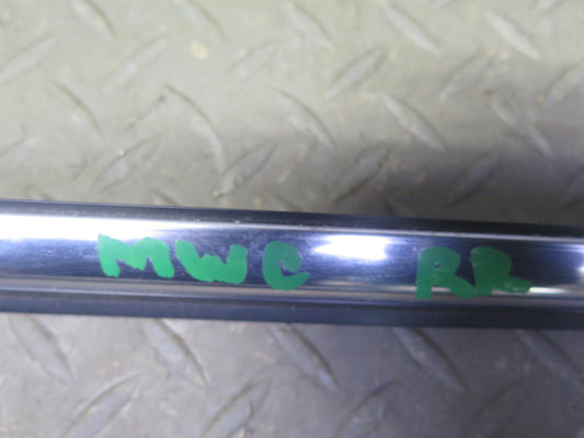 11-15 Mini Cooper S R60 Countryman Rear Left & Right Window Trim Molding Set OEM