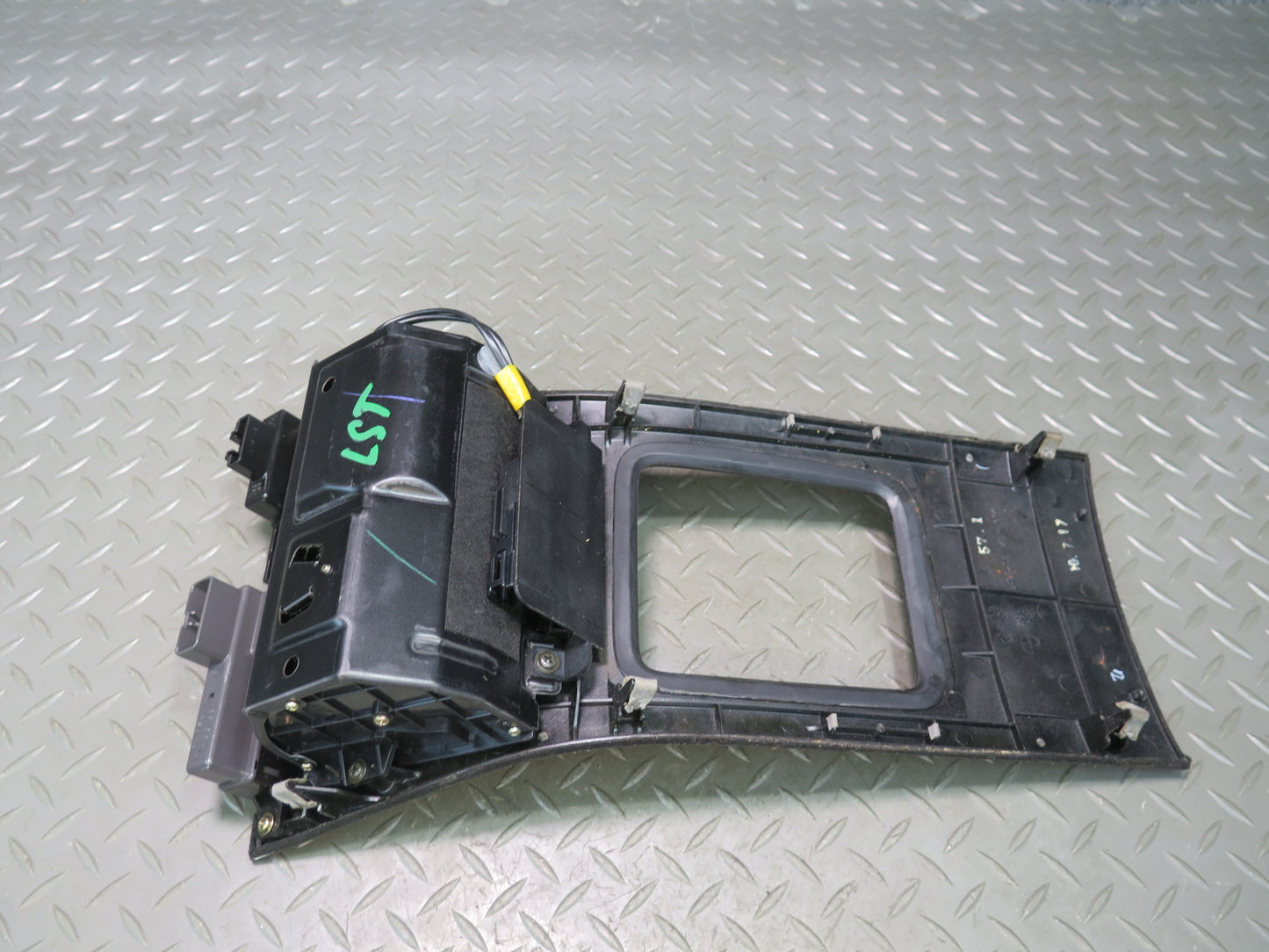 98-00 Lexus LS400 Center Console Shifter Wood Trim w VSC Heated Seat Switch OEM