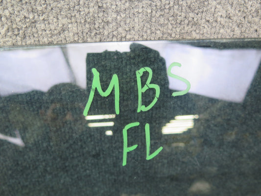 83-89 BMW E24 633CSI Front Left Driver Door Glass Window Tinted OEM