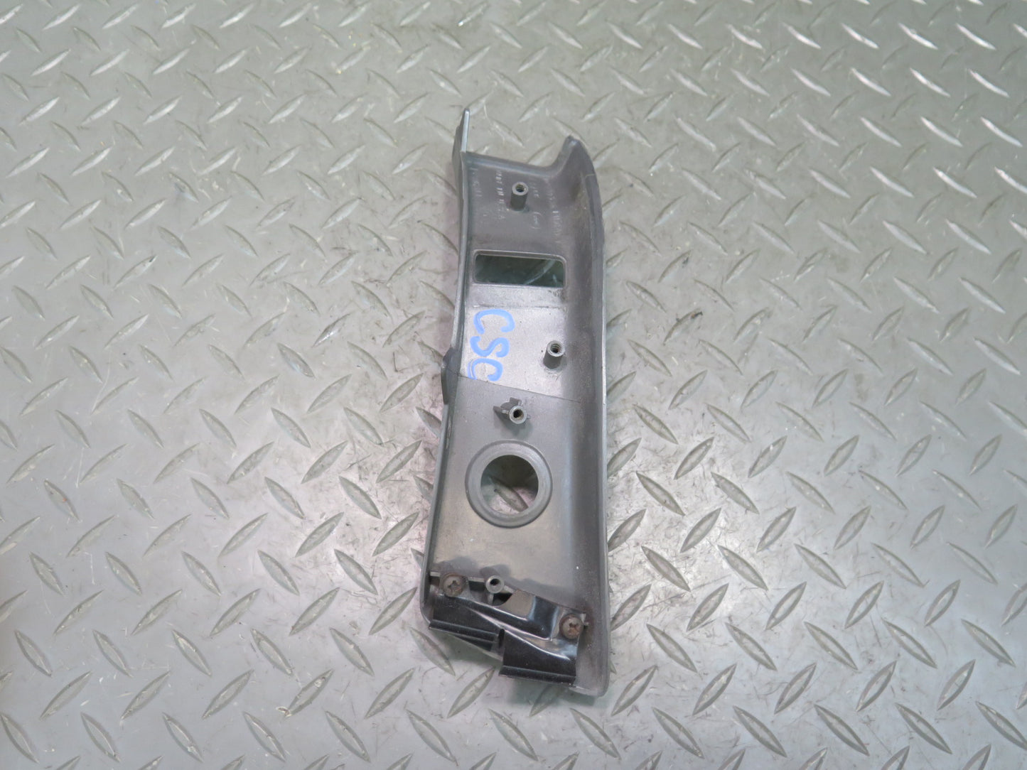 90-91 Chevrolet Corvette C4 Left Door Switch Trim Bezel Cover Panel Black OEM