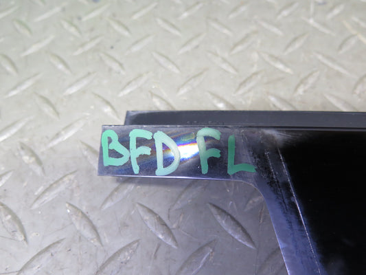 2006-2010 BMW E60 M5 535i Front Left Door Window Trim Molding Panel Set