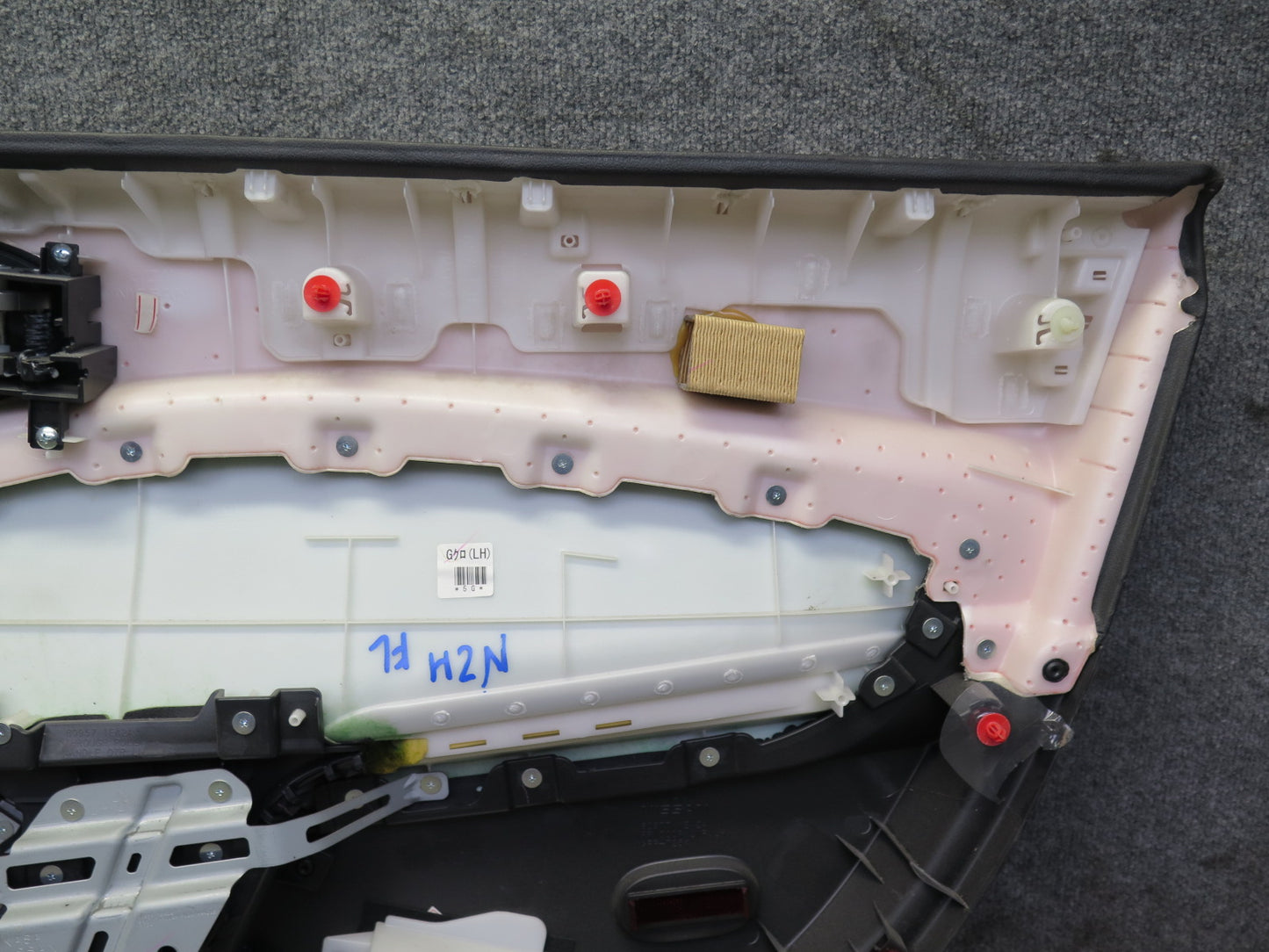 09-17 Nissan Z34 370Z Coupe Left Driver Door Interior Trim Cover Panel OEM
