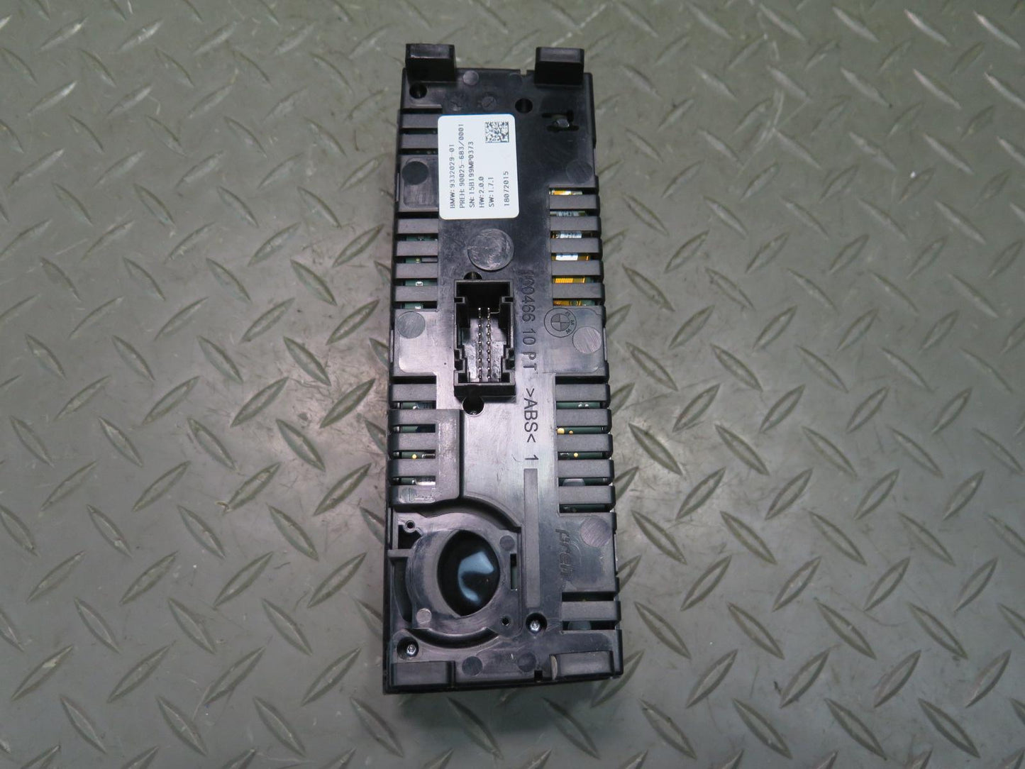 2014-2018 BMW F15 X5 Rear A/C Heater Climate Control Switch Panel 9332029
