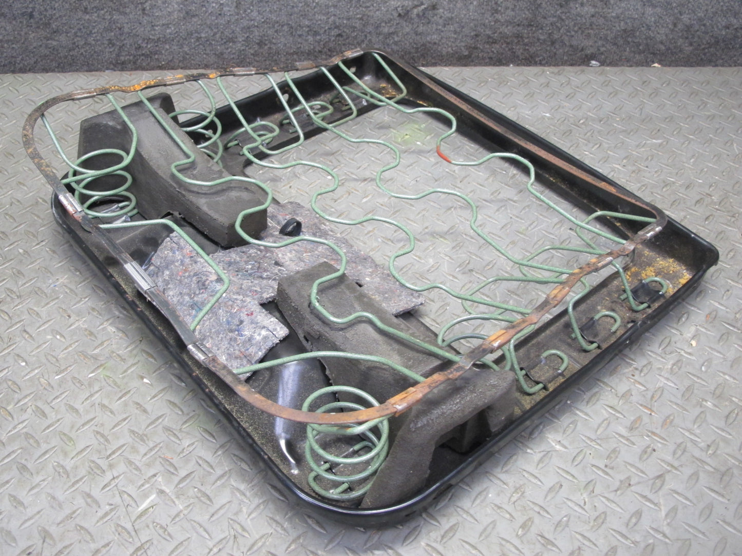 90-95 Mercedes W124 300D Front Left Driver Seat Lower Spring Frame OEM