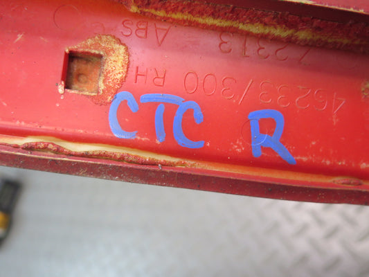 84-87 Chevrolet Corvette C4 Left & Right Door Sill Pads Black Set OEM