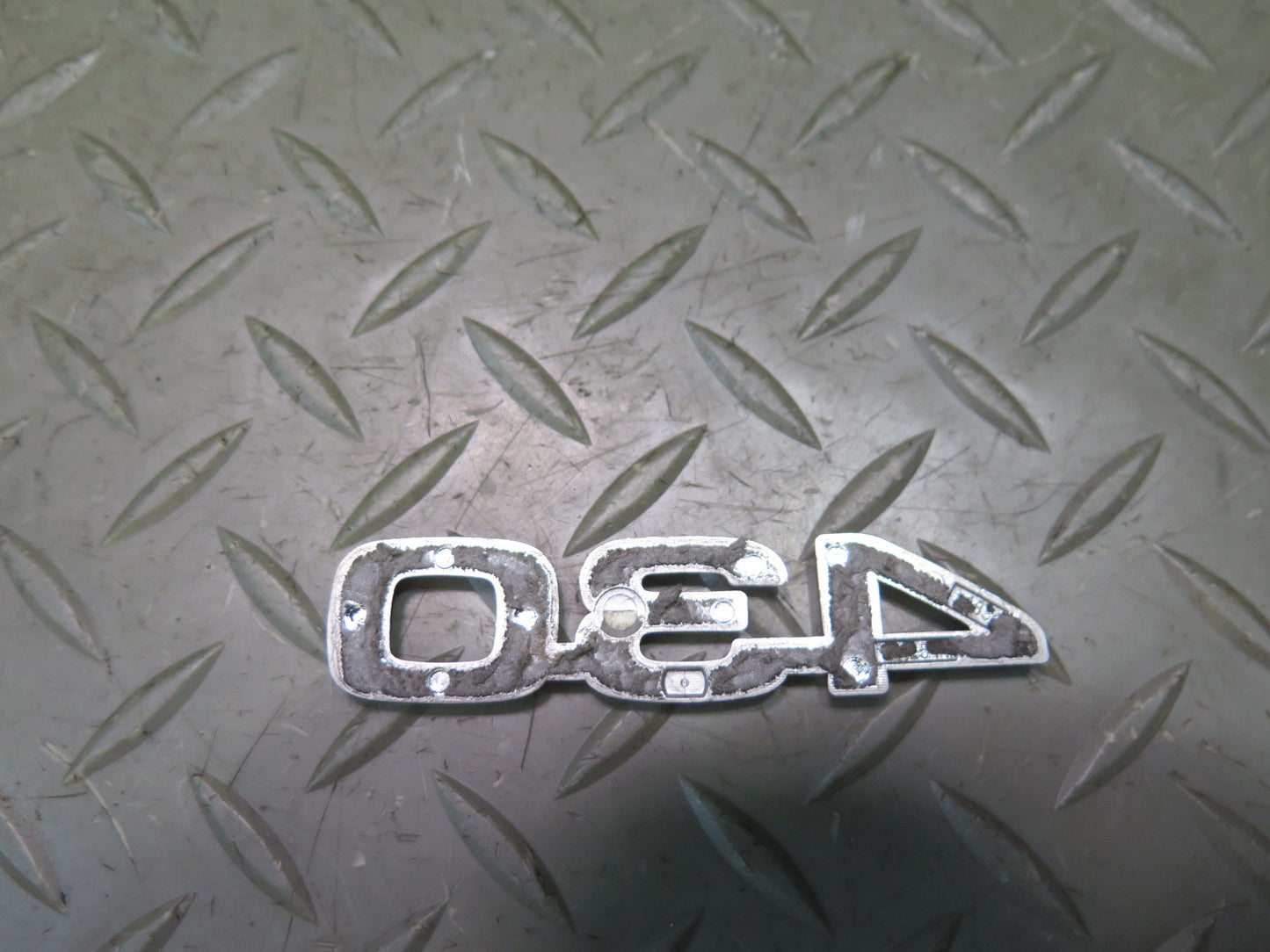 02-10 Lexus Z40 SC430 Rear Trunk Lid Ornament Emblem Logo Badge Set OEM