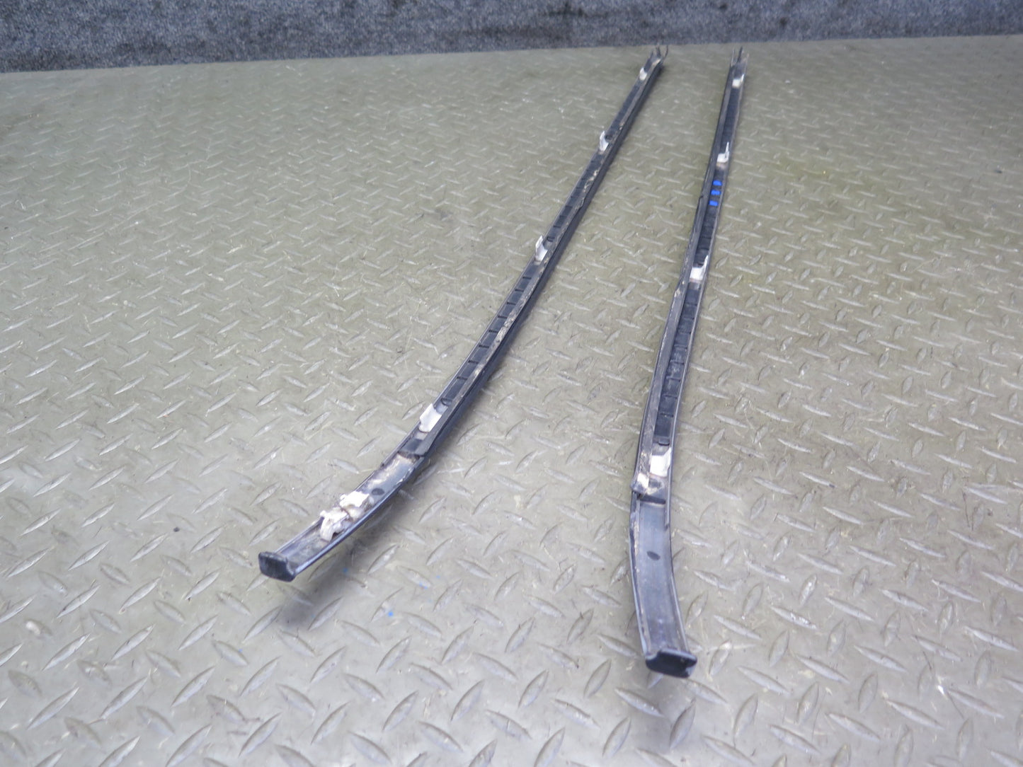 90-96 Nissan Z32 300ZX 2+2 Front Windshield Right & Left Molding Trim Set OEM