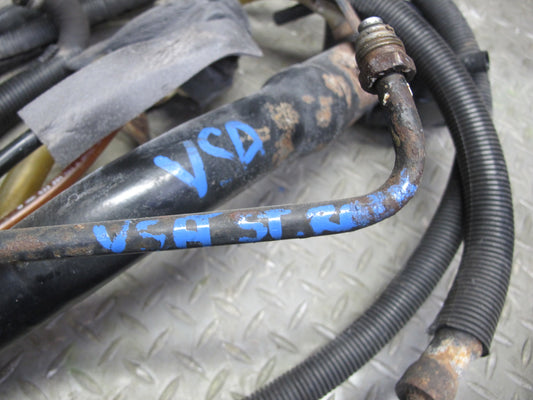 86-88 VW Scirocco MK2 Fuel Line Gas Tank Filler Neck w Cap & Vent Pipe Set OEM