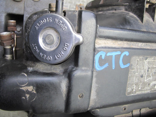 84-89 Chevrolet Corvette C4 M/T Engine Radiator AC Condenser Fan Shroud Assy OEM