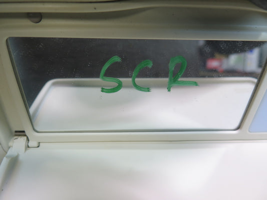 02-05 Lexus UZZ40L SC430 Set of 2 Front Left & Right Sun Visor Beige OEM