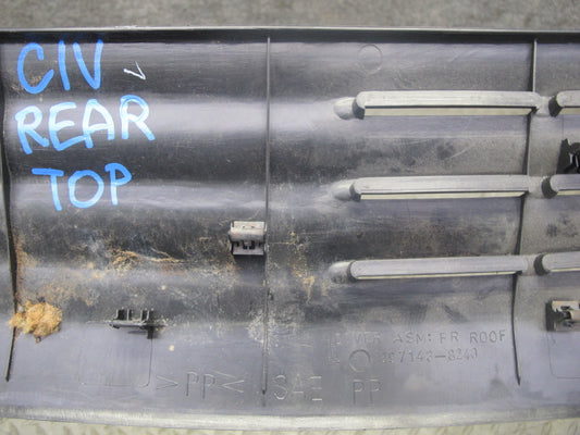 99-01 Isuzu Vehicross Rear Trunk Upper Headliner & Lower Scuff Trim Panel OEM