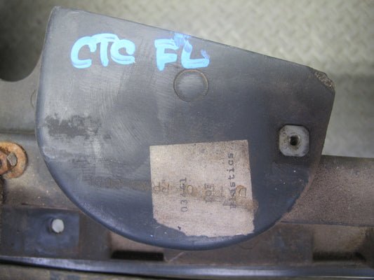 84-87 Chevrolet Corvette C4 Front Left Wheel Arch Fender Splash Guard Set OEM