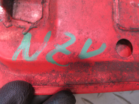 84-86 Nissan Z31 300ZX 2+0 Fuel Tank Filler Door Lid Cover HOT RED OEM