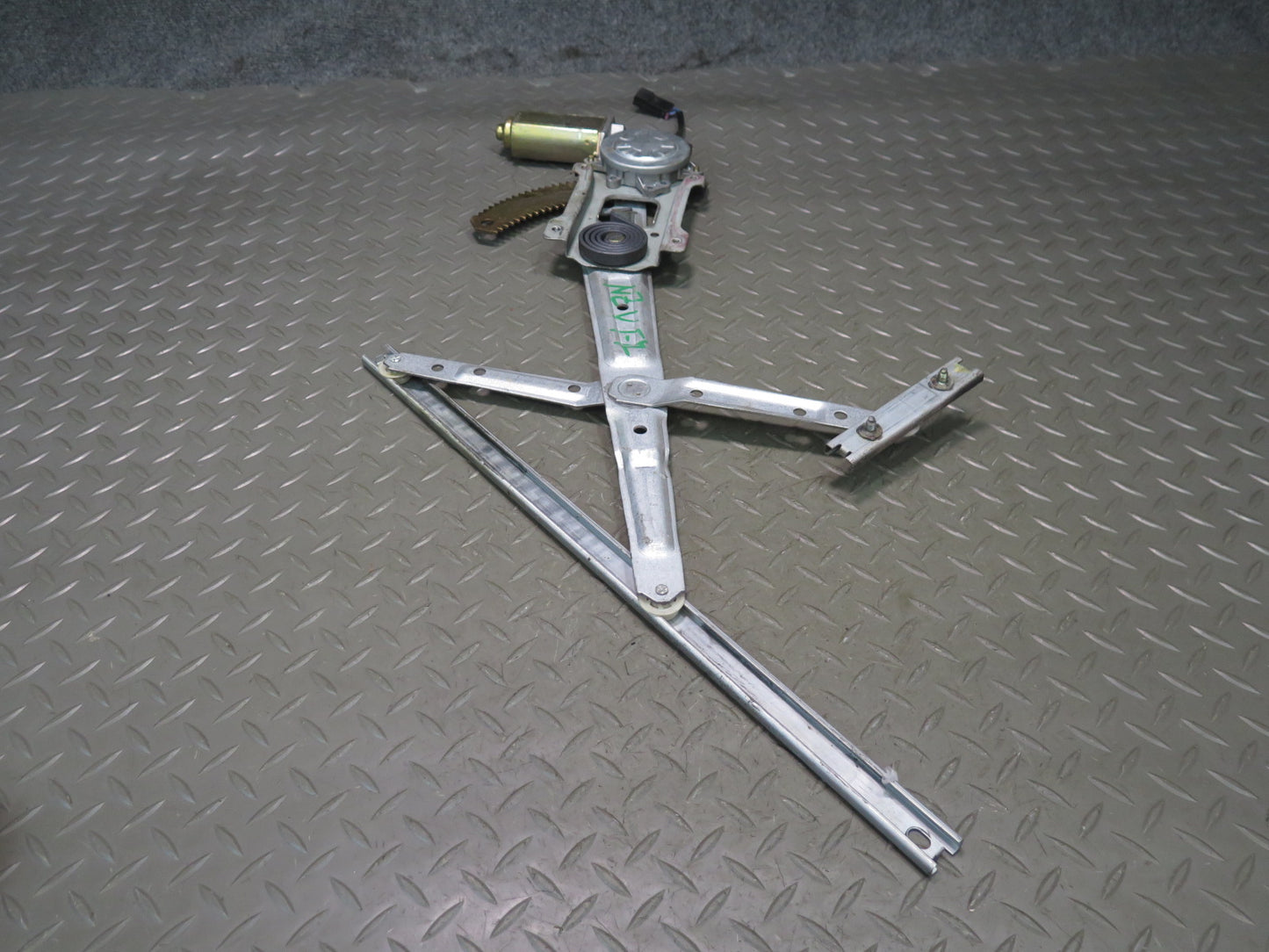 84-89 Nissan Z31 300ZX 2+0 Right Passenger Door Window Regulator w Motor OEM