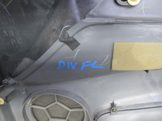 99-01 Isuzu Vehicross Set of 2 Left & Right Interior Door Panel Black Gray OEM