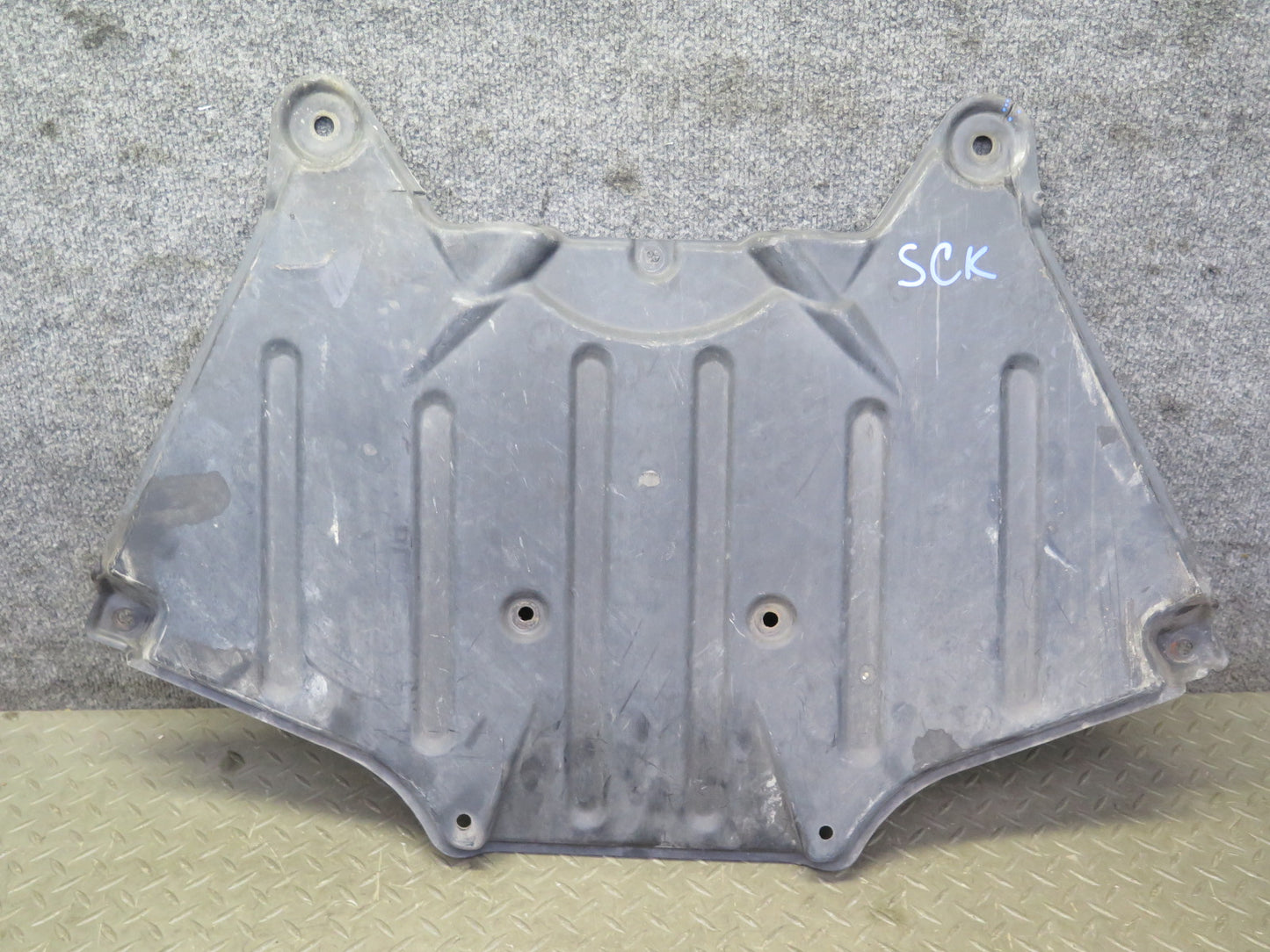 02-10 Lexus UZZ40L SC430 Under Engine Lower Splash Shield Guard Cover Set OEM