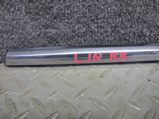 2014-2020 Infiniti QX60 Rear Right Door Window Chrome Trim Molding Set of 2