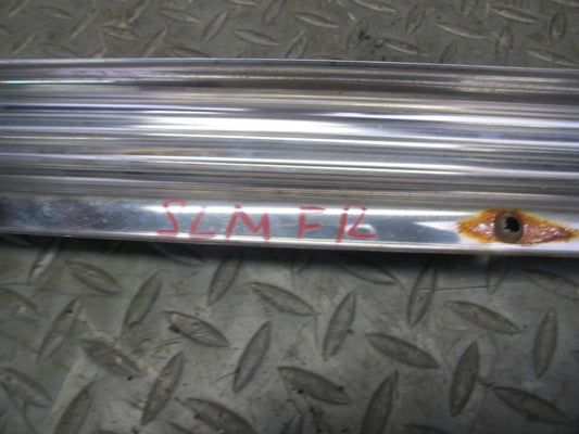 73-89 Mercedes R107 Set of 2 Left & Right Door Scuff Sill Plate Trim Chrome OEM