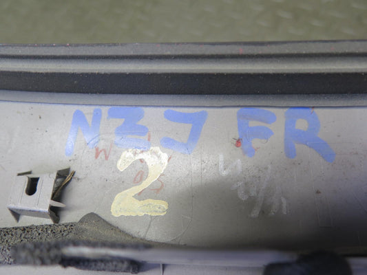 10-19 Nissan 370Z Z34 Convertible Set of 2 Front Exterior A Pillar Molding OEM