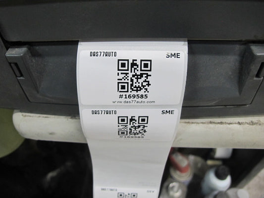 77-85 Mercedes W123 Front Bumper Impact Strip Rubber Trim Cover Pad OEM