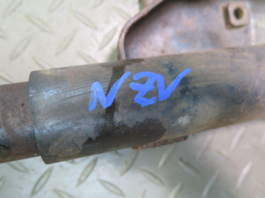 84-86 Nissan Z31 300ZX 2+0 Front Left & Right Bumper Reinforcement Shock Set OEM