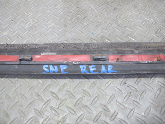 77-85 Mercedes W123 Sedan Rear Bumper Impact Strip Rubber Trim Cover Pad OEM