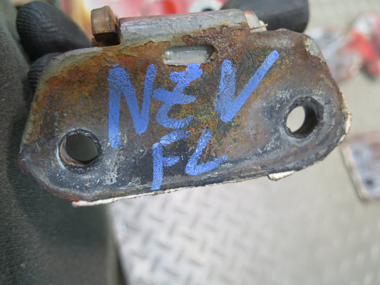 84-86 Nissan 300ZX Z31 Set of 4 Left & Right Upper & Lower Door Hinge RED OEM