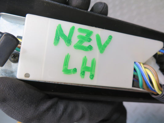 86-89 Nissan Z31 300ZX Front Left Power Seat Switch Trim Cover Bezel Black OEM