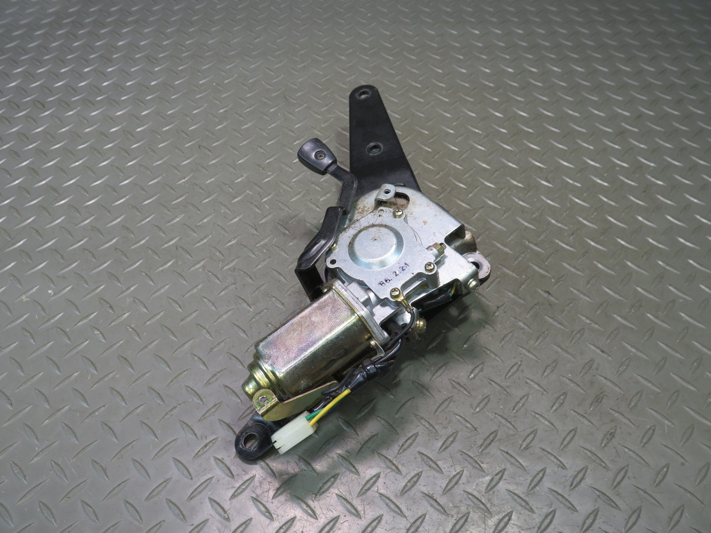 86-89 Nissan Z31 300ZX 2+0 Front Left Seat Adjust Control Motor w Trim OEM