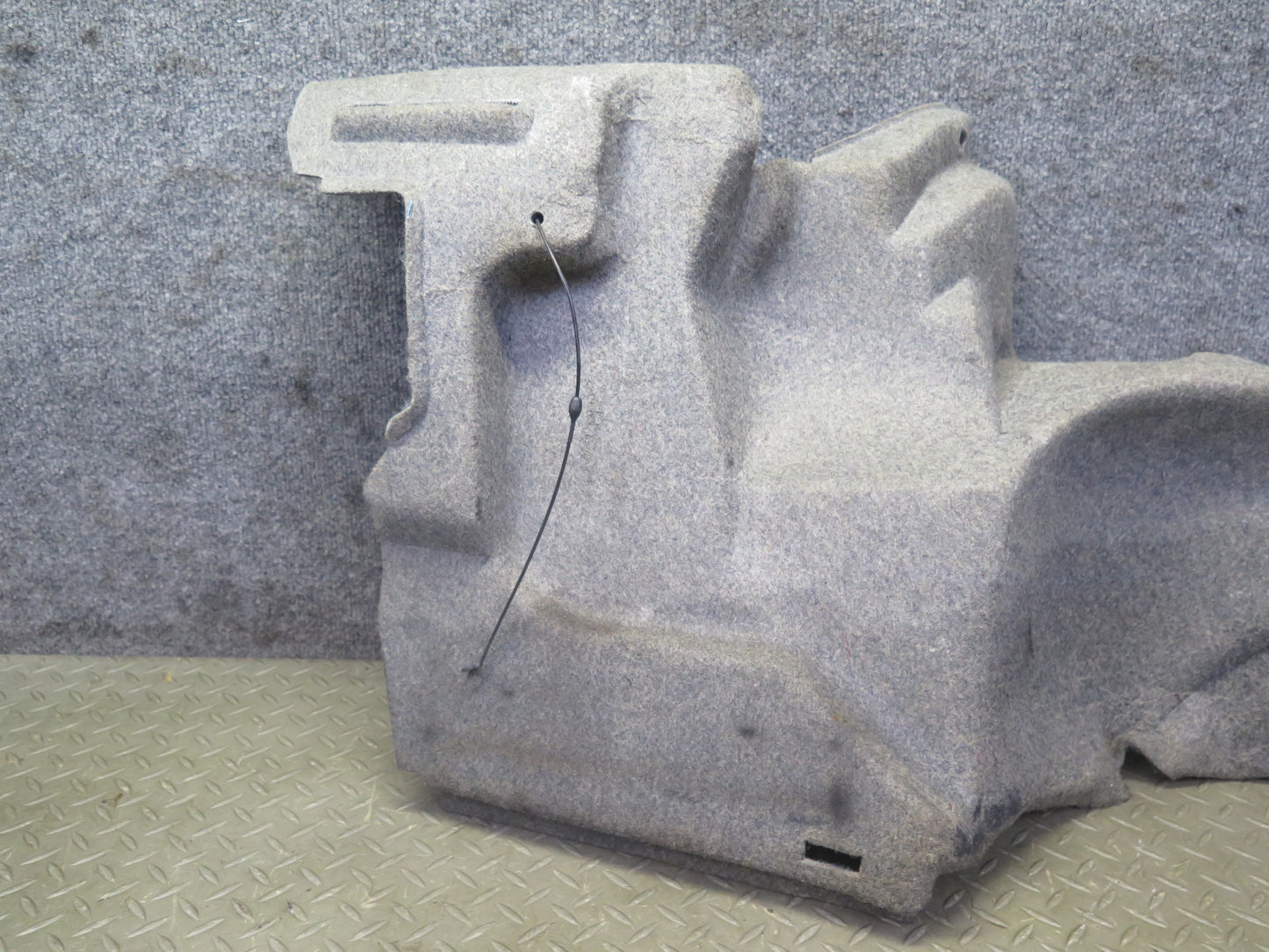 96-99 BMW E36 328iC Convertible Set of 2 Rear Trunk Carpet Liner Trim Panel OEM