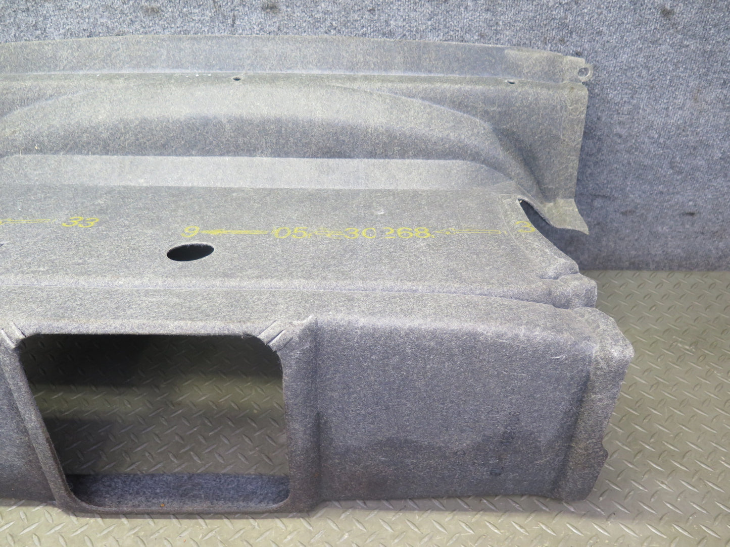 94-99 BMW E36 325iC 328iC Convertible Rear Trunk Carpet Liner Trim Cover OEM